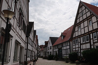 Fachwerkansichten in Blomberg (Lippe) Fachwerkansichten in Blomberg (Lippe)